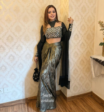Hand Embroidered Drape Set