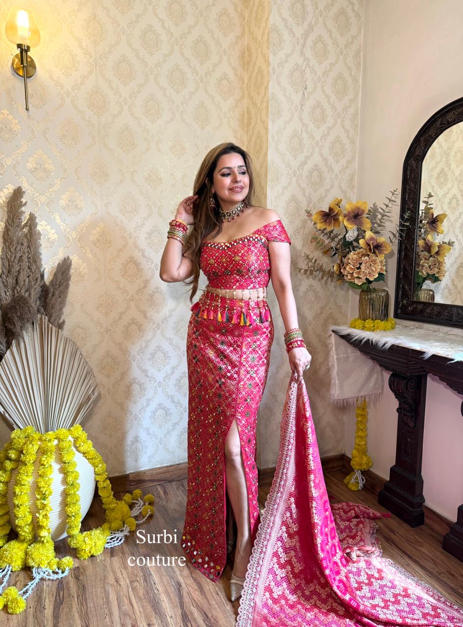 3 Piece Banarasi Brocade Set