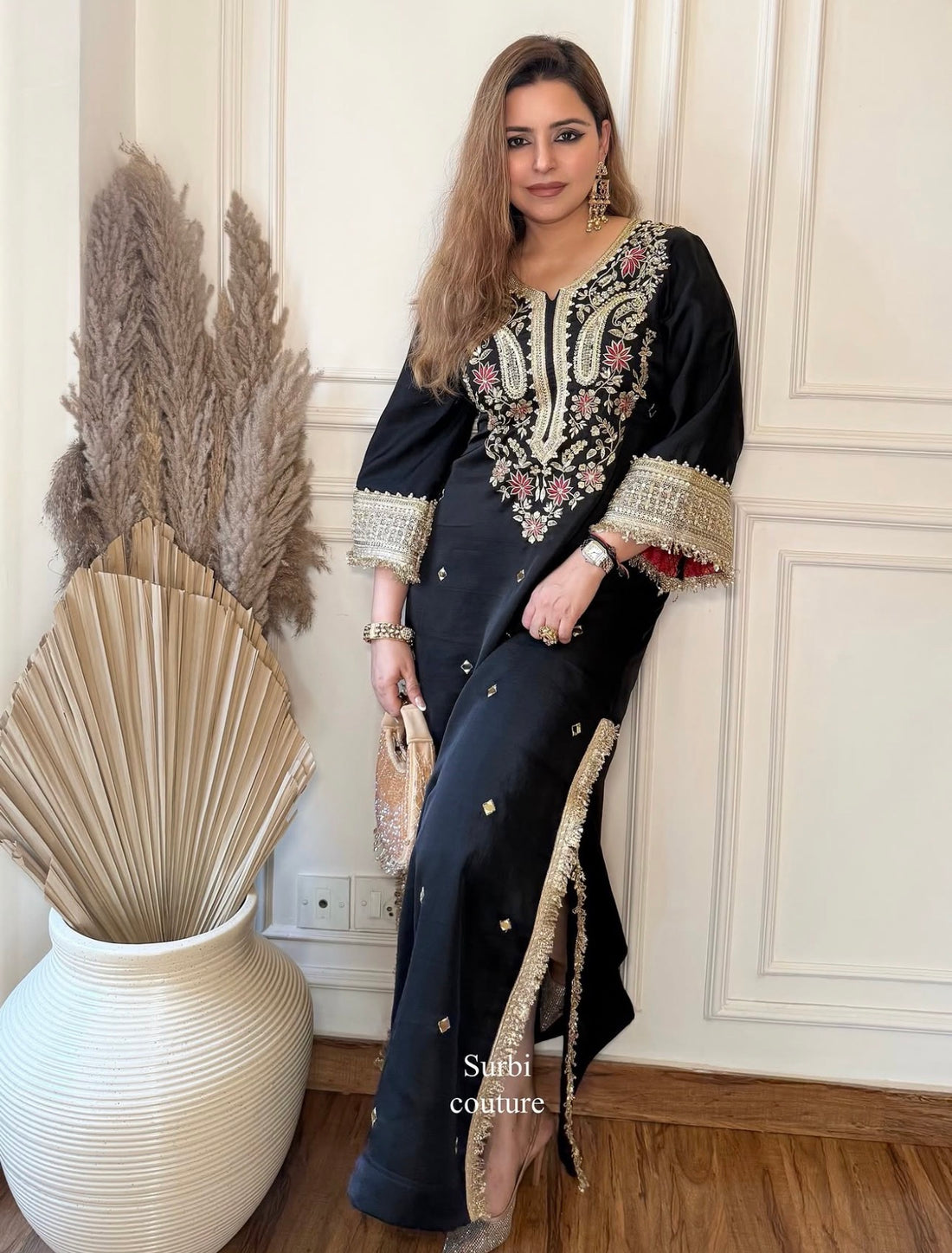 Hand Embroidered Kaftan Tunics
