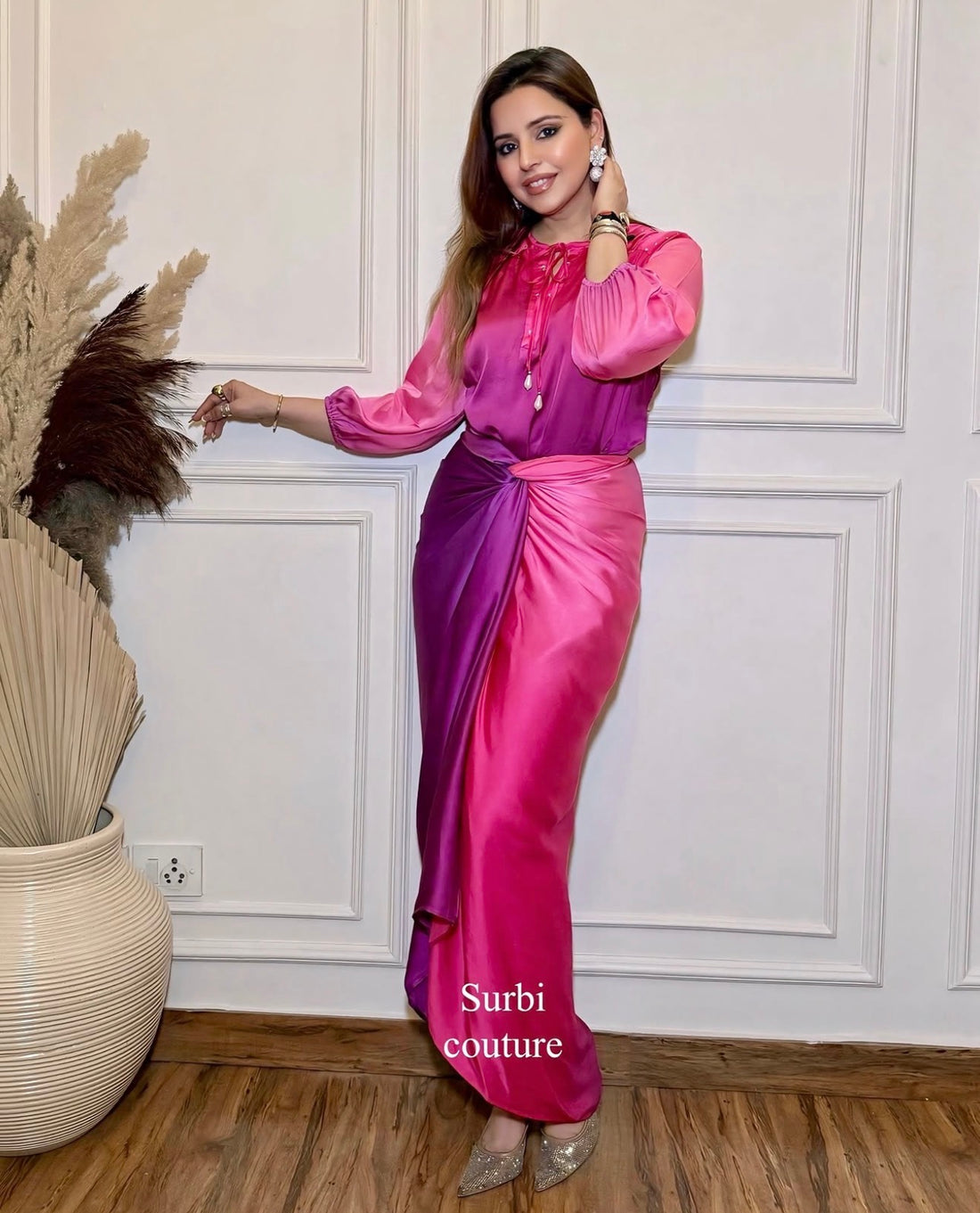 Ombre Drape Coord Sets