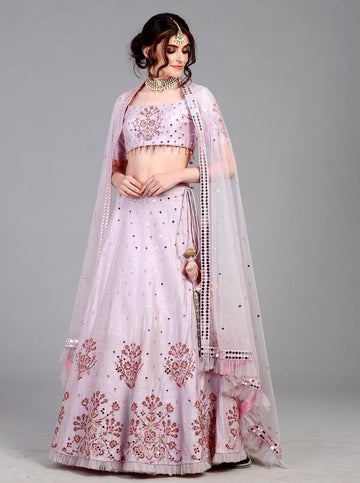 Hand Embroidered Lehenga
